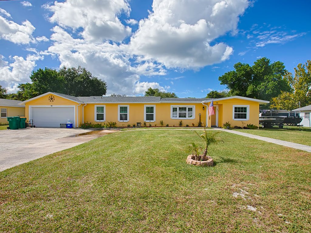 Lake County Homes For Sale Canal Front Living & A Complete Renovation